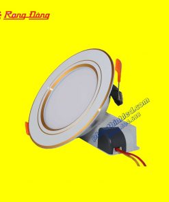 Led Am Tran 9w 3 Mau Vien Vang Rang Dong