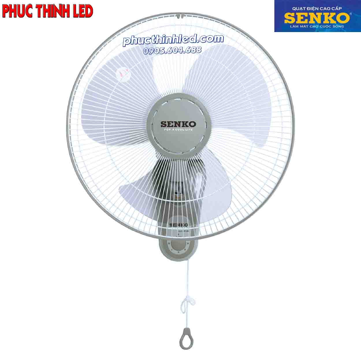 quạt treo tường senko t1680 đà nẵng 3