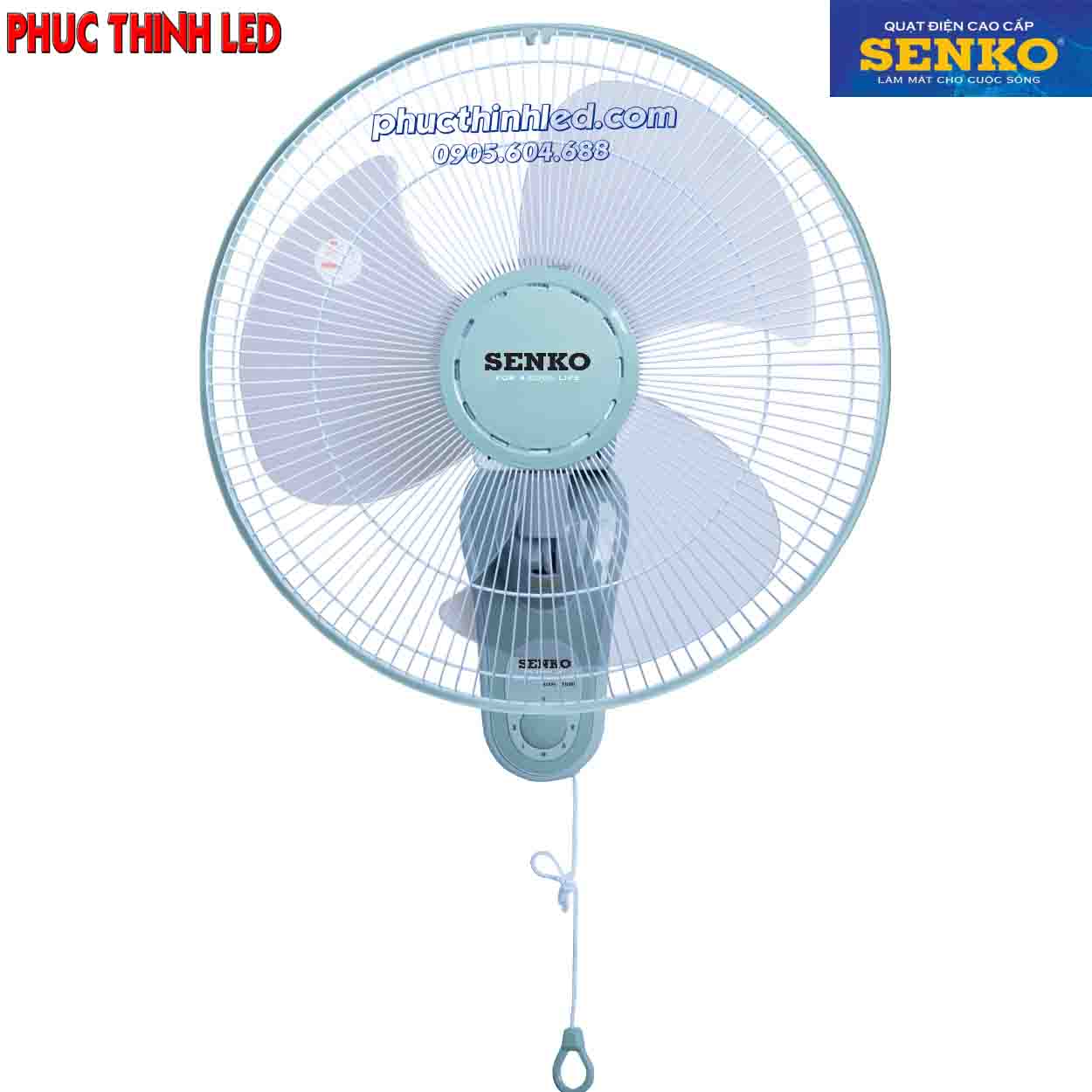 quạt treo tường senko t1680