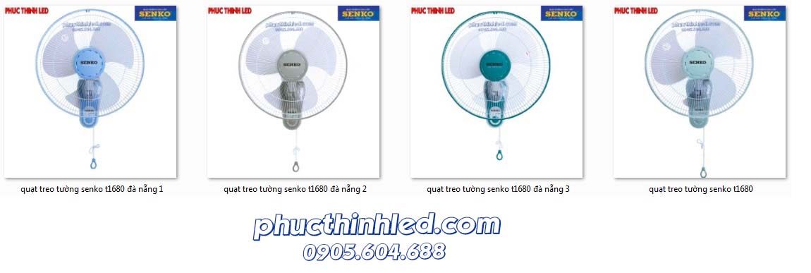 quạt treo tường senko t1680 đà nẵng