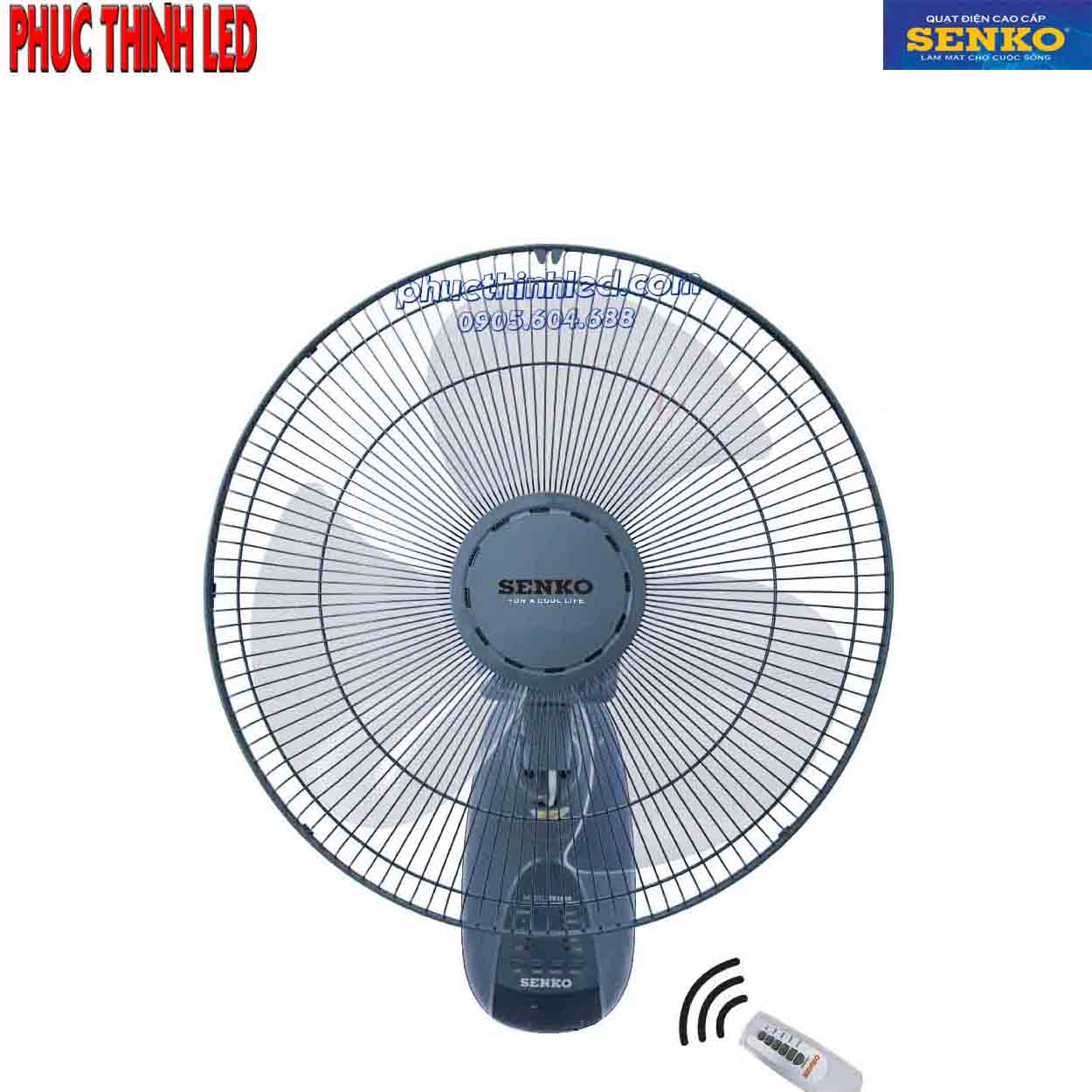 quạt senko điều khiển tr1628 đà nẵng