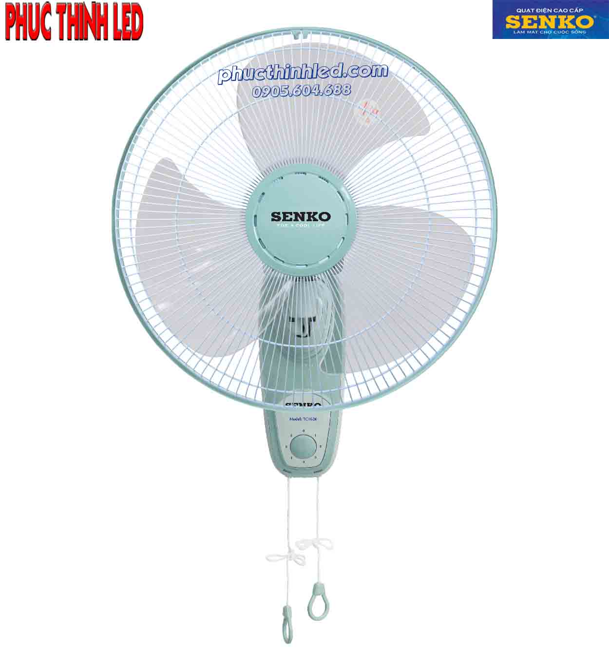 quạt treo tường senko tc1626 đà nẵng