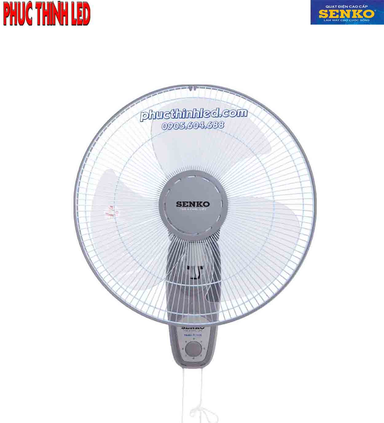 quạt treo tường senko tc1626 đà nẵng