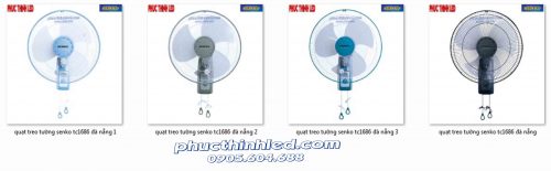 quạt treo tường senko tc1686 đà nẵng